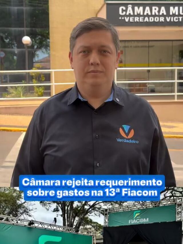 💸 Mais de R$ 1 milhão gastos na Fiacom