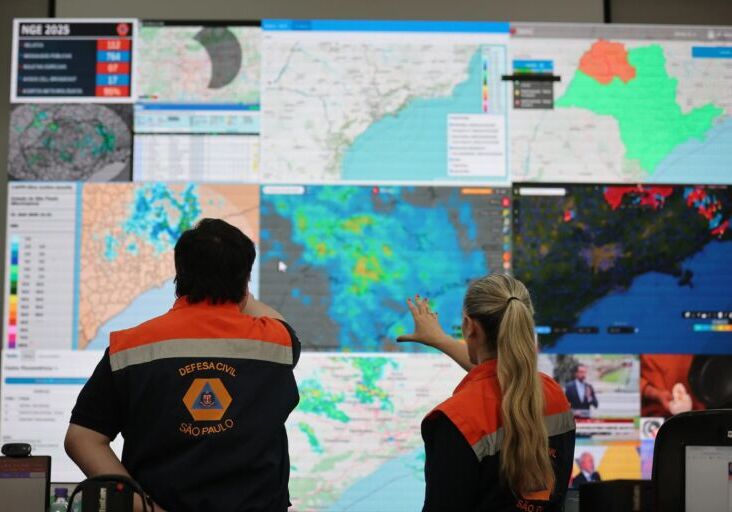 Defesa Civil alerta para tempestades severas Defesa Civil alerta para tempestades severas