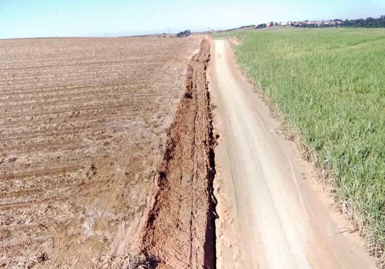 Estado retoma obras na estrada entre Rio das Pedras e Saltinho 7,8 quilômetros da estrada serão recuperados. Foto: Divulgação/ Prefeitura de Rio das Pedras