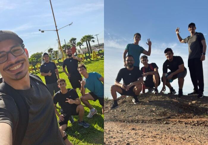 Grupo faz primeira caminhada no contorno da área urbana de Rio das Pedras