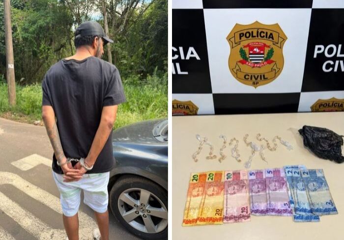 Homem é preso pela segunda vez em dez dias por tráfico de drogas na Mata da Dona Rosina