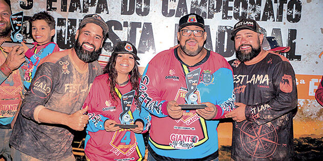 Jaziel Gomes e Lívia lideram o campeonato