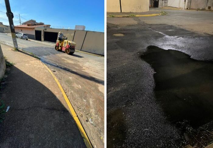 Novo tapaburaco volta a represar água e revolta moradores no Luiz Massud Coury00