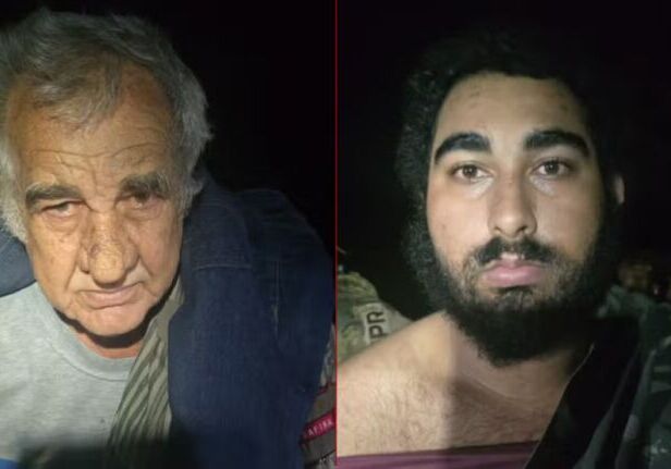 Pai e filho procurados pela Interpol são presos em sítio de Rio das Pedras01 Pai e filho procurados pela Interpol são presos em sítio de Rio das Pedras01