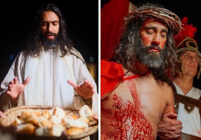 PaixaoCristoSS1 Paixão de Cristo 2026 emocionou ao público, que lotou as arquibancadas. Fotos: Luiz Gustavo