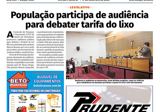 Edição número 1053 Edição número 1053