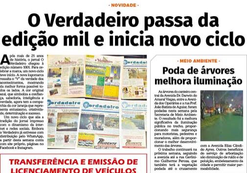 oVerdadeiro1001ss Capa edição 1001